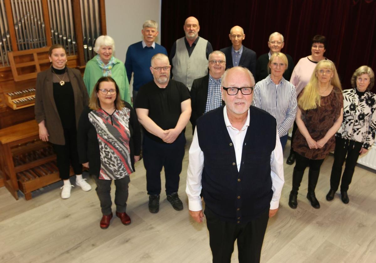 Members of the Reykjavik Chamber Choir